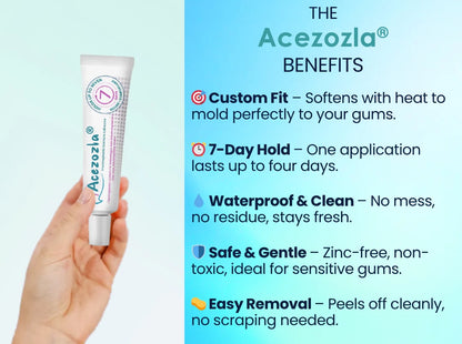 Acezozla® Thermoplastic Denture Adhesive