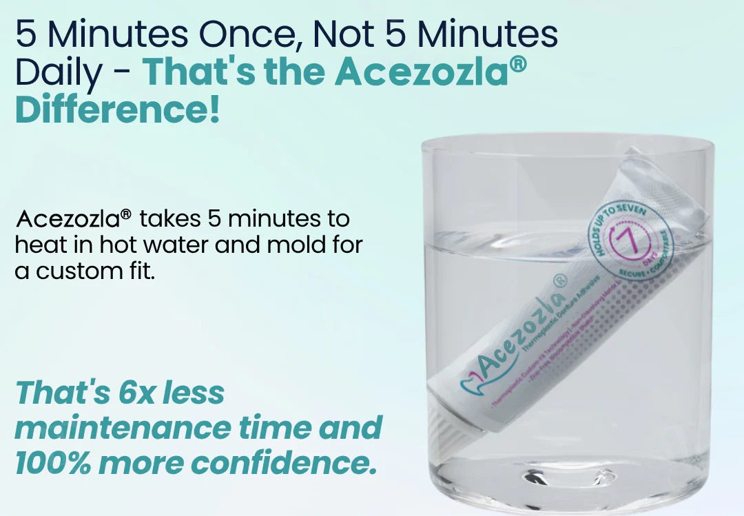 Acezozla® Thermoplastic Denture Adhesive