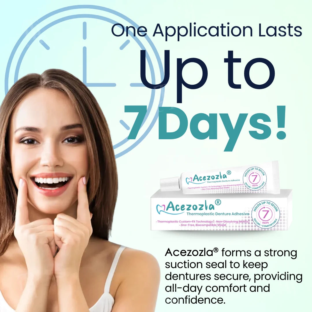 Acezozla® Thermoplastic Denture Adhesive