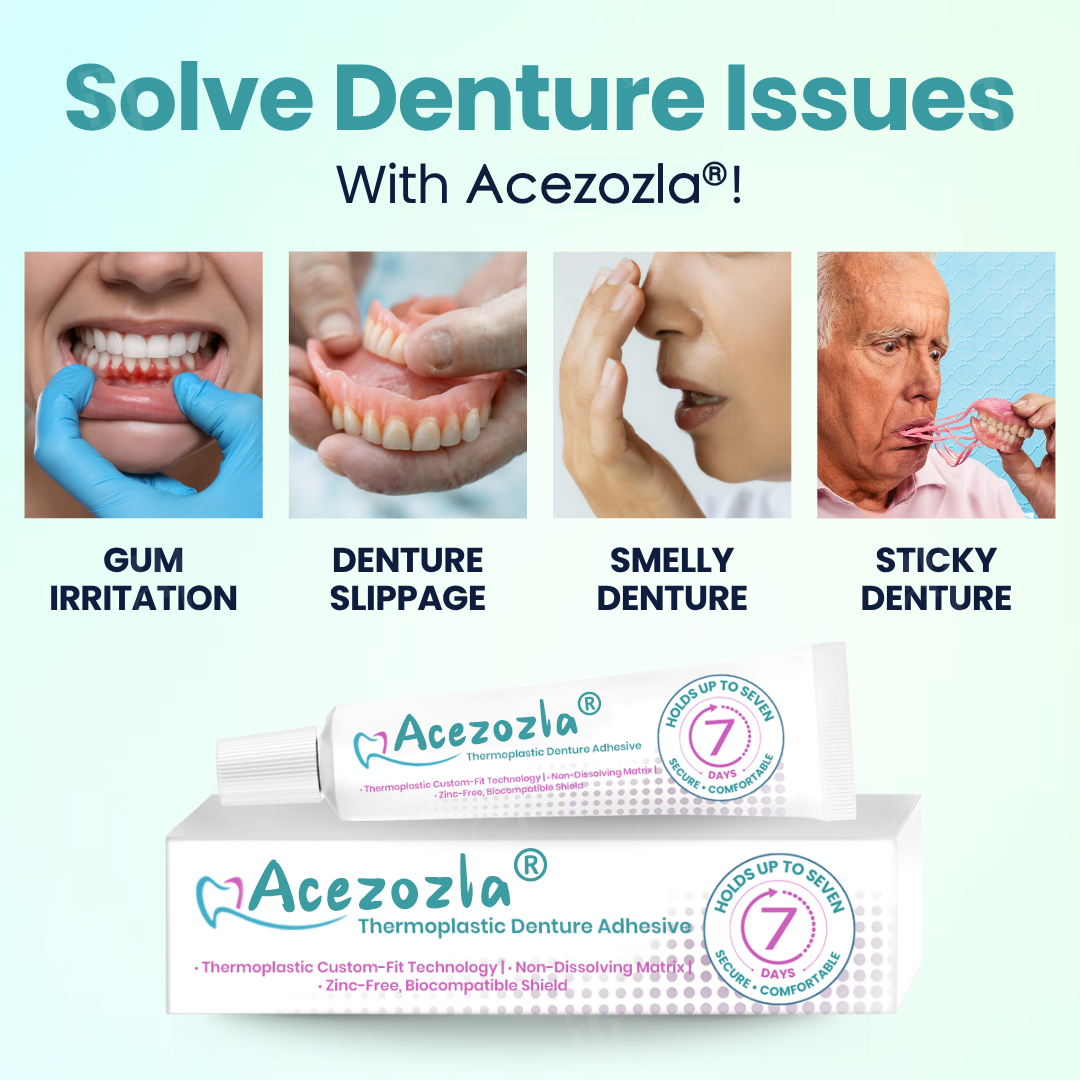 Acezozla® Thermoplastic Denture Adhesive